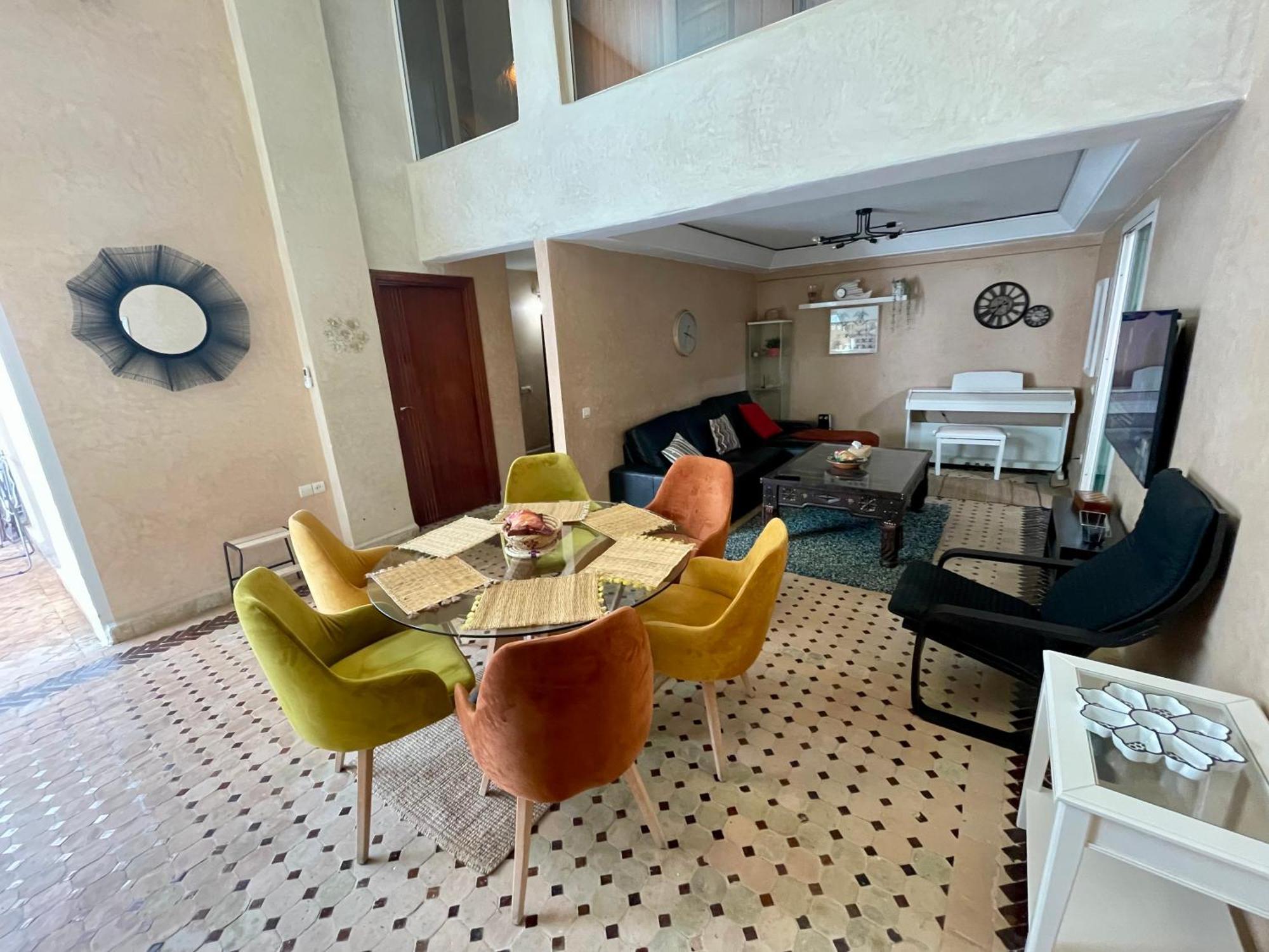 Au Riad Des Deux Patios - Marrakech มาร์ราเกช ภายนอก รูปภาพ