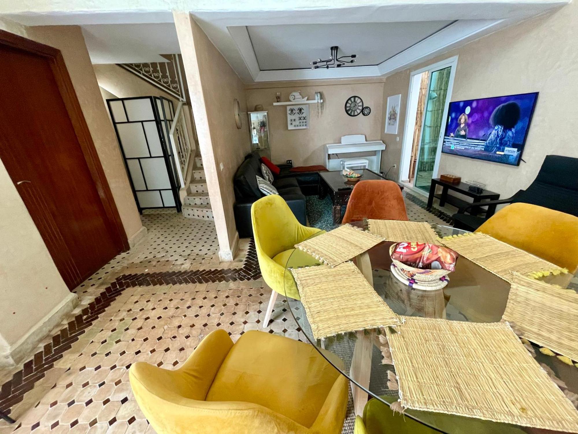 Au Riad Des Deux Patios - Marrakech มาร์ราเกช ภายนอก รูปภาพ